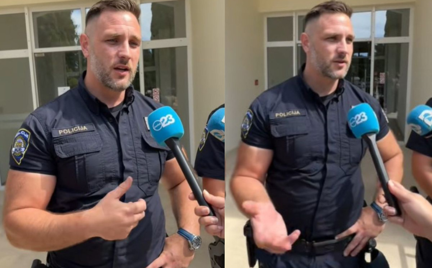 Policajac iz susjedstva postao viralan na društvenim mrežama: 'Ne mogu prestati gledati...'