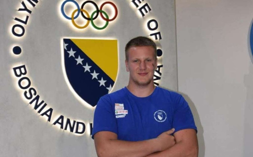 Zenički atletičar Enhar Mahmić osvojio zlato na EYOF-u