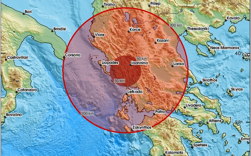 Jak zemljotres u Grčkoj: Osjetio se i u Albaniji