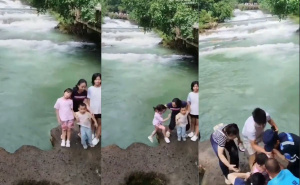 Tragedija izbjegnuta: Dijete se okliznulo i palo u rijeku, pogledajte reakciju majke