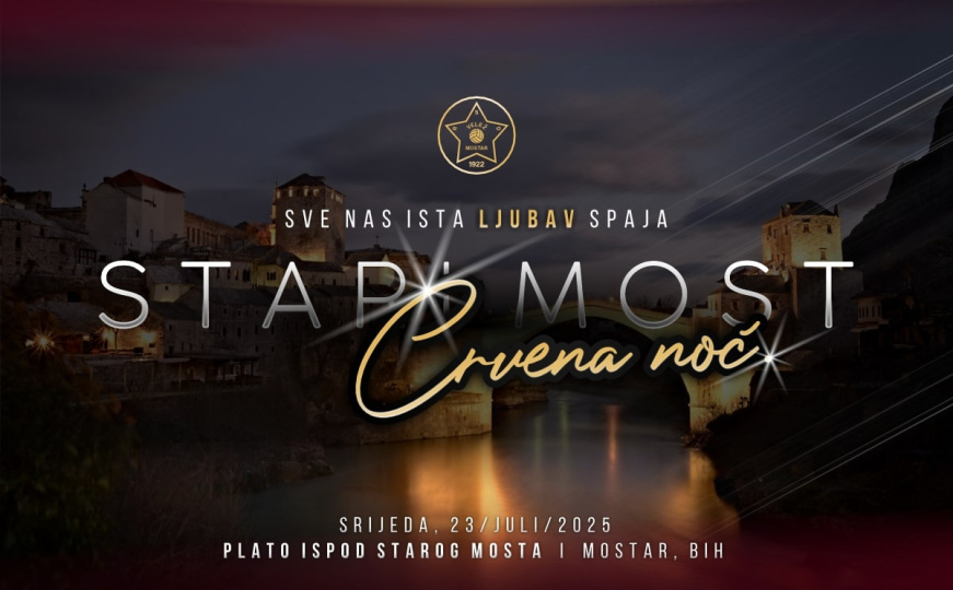 FK Velež organizuje "Veče Rođenih": "Mostar će sutra biti crveniji nego ikad!"