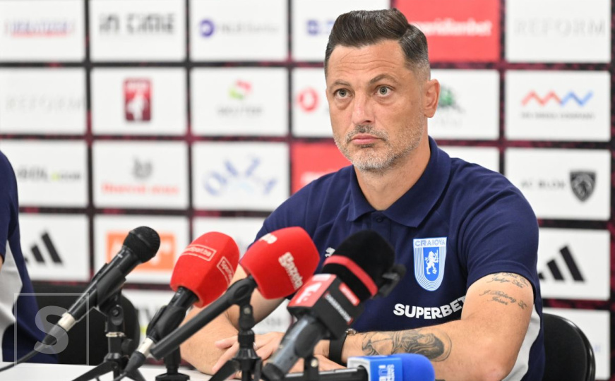 Trener Universitatea Craiove: 'U Sarajevu nas čeka neprijateljska atmosfera, ali ćemo biti spremni'