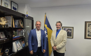 Errol Musk posjetio Privrednu komoru FBiH: Razgovarali o budućem projektu