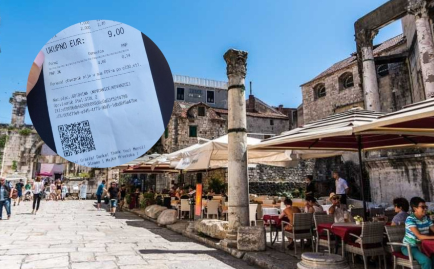 Račun iz hrvatskog kafića postao hit na internetu: Svi komentarišu jednu stvar, a nije cijena