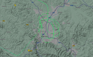 EUFOR-ov avion ponovo kružio iznad Banje Luke