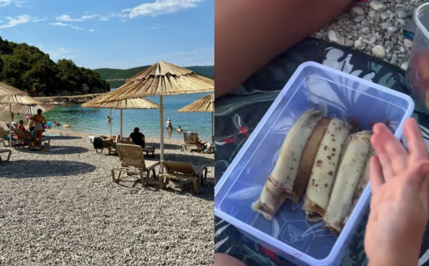 Majka odvela djecu na plažu, a njezin potez pokrenuo raspravu: "Neće nas niko pljačkati"