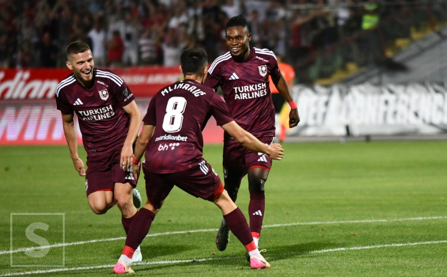 Brutalno poluvrijeme na Koševu: Sarajevo razbija Craiovu. Gosti mogu biti sretni jer nisu poniženi