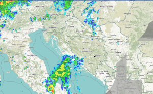 Kiša zahvatila dio BiH: Pogledajte kretanje oluje na koju su upozorili meteorolozi