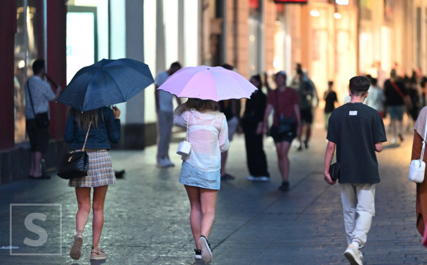 Kap po kap: Počela padati kiša u Sarajevu