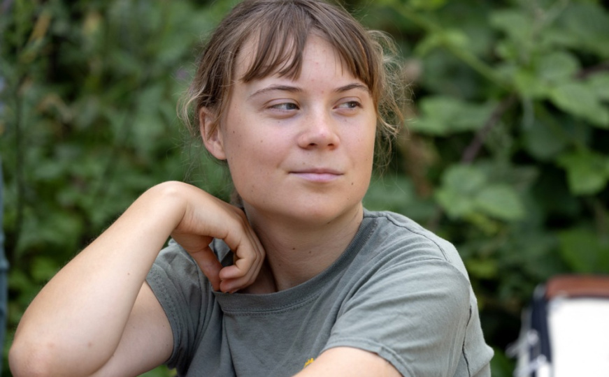 Švedska aktivistkinja Greta Thunberg na blokadi izgradnje male hidroelektrane u Sjevernoj Makedoniji