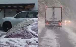 Jako nevrijeme u Austriji: Led prekrio ulice, intervenisali vatrogasci