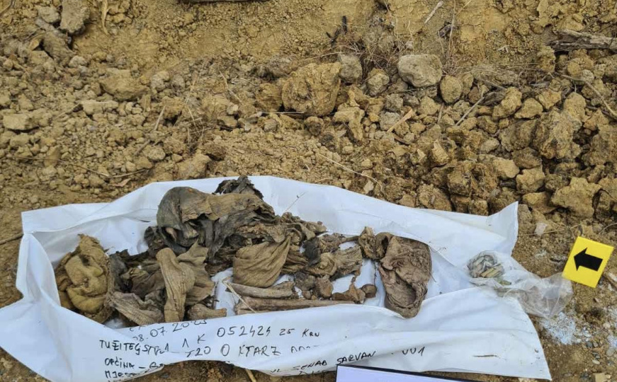 U Gradačcu ekshumirani nekompletni posmrtni ostaci jedne žrtve proteklog rata