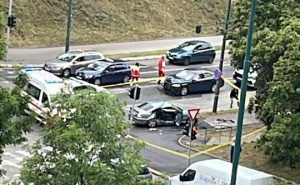 Saobraćajna nesreća na Alipašinom polju: Tri osobe povrijeđene