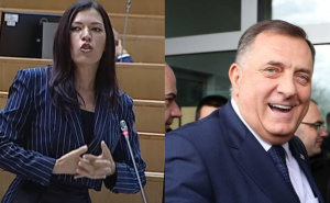 Sanja Vulić 'planula' na sjednici Parlamenta BiH: "Ne spominjite Dodikovo ime"