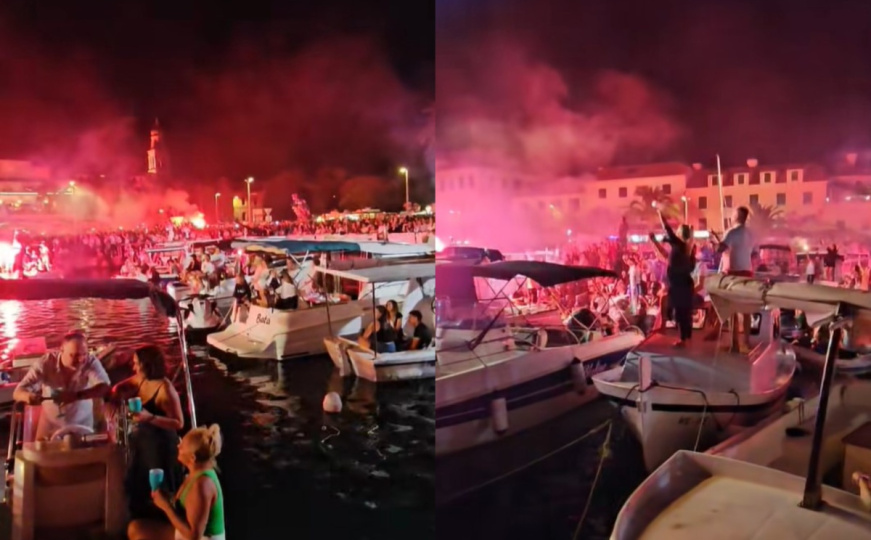 Vela Luka puna emocija: Više od 30.000 ljudi pjevalo u čast Olivera Dragojevića