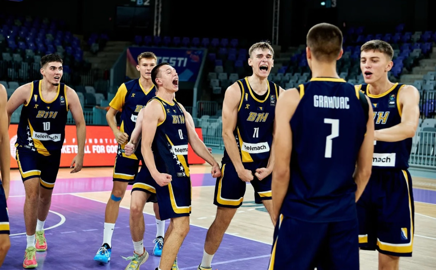 Bravo: Bh. juniori se plasirali u četvrtfinale Eurobasketa B divizije