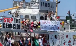 Nakon pet dana pritvora: Izrael deportovao aktiviste s broda Handala koji je prevozio pomoć Gazi