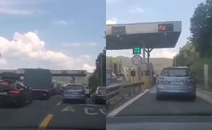 Ogromne gužve na autoputu kod Sarajeva: Kolona vozila čeka kod naplatnih kućica