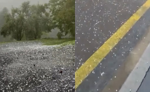 Olujno nevrijeme poharalo Sloveniju: Padao grad veličine jajeta