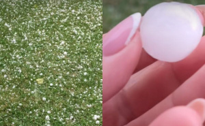 Nevrijeme stiglo u BiH: "Sve se desilo iznenada, led je padao 10 minuta"