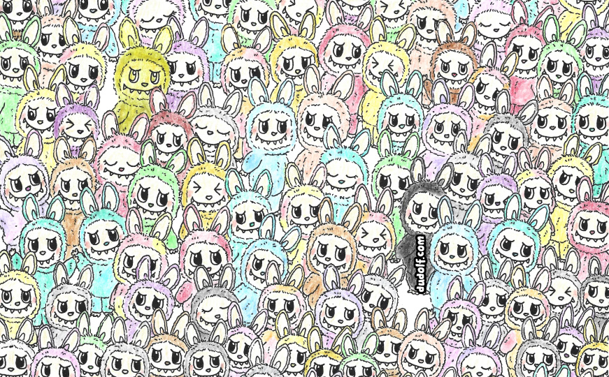 Mozgalica koja prati trendove: Pronađite labubua koji namiguje za 20 sekundi