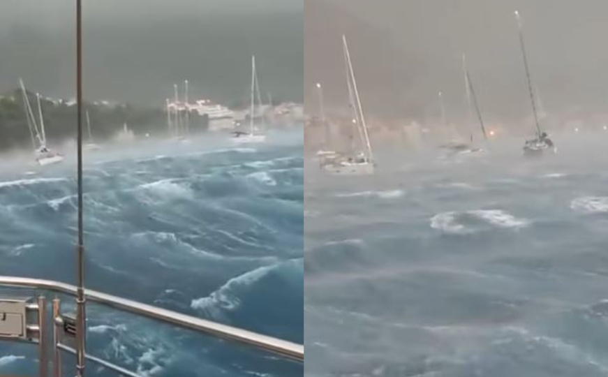 Jaka oluja kod Visa nosila sve pred sobom: Vatrogasci spasili 16 osoba sa nasukanih jedrilica