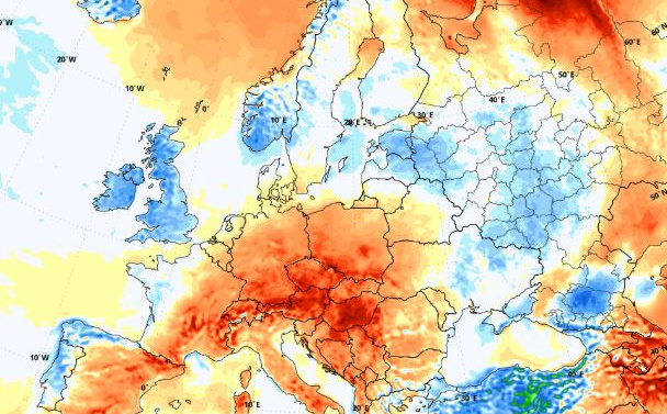 Objavljena mjesečna prognoza za Europu: Čeka nas hladniji početak augusta pa novi toplotni val