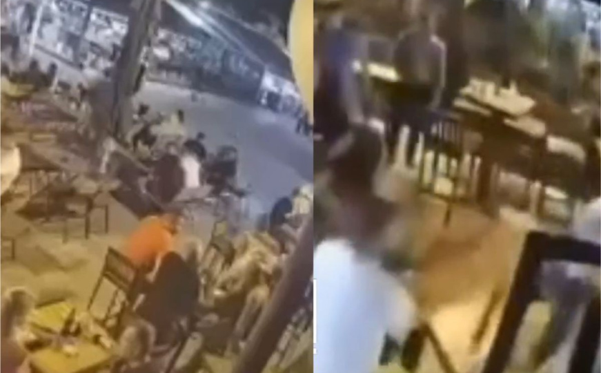 Uznemirujući snimak iz Živinica: Dvije osobe završile na UKC Tuzla nakon tučnjave u kafiću