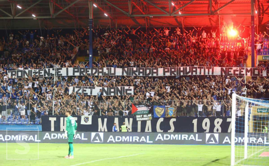 Manijaci odali počast Izetu Naniću: "Poniženje i predaju nikada prihvatiti nećemo"