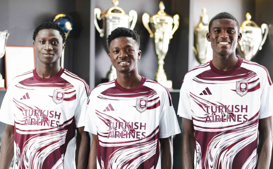 Tri talentovana fudbalera iz Afrike stigla na Koševo