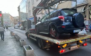 Pauk služba u Sarajevu za četiri dana uklonila 114 nepropisno parkiranih vozila