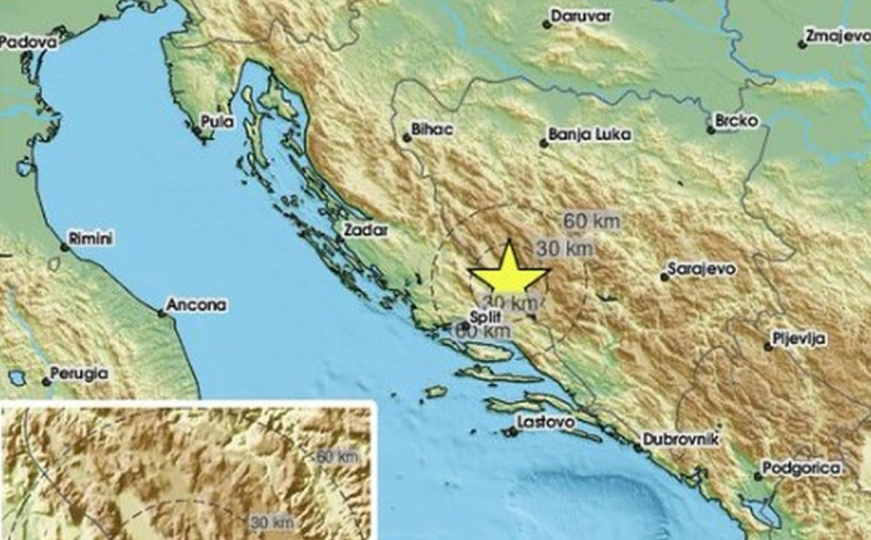 Zemljotres pogodio Bosnu i Hercegovinu: Osjetio se i u susjednoj Hrvatskoj