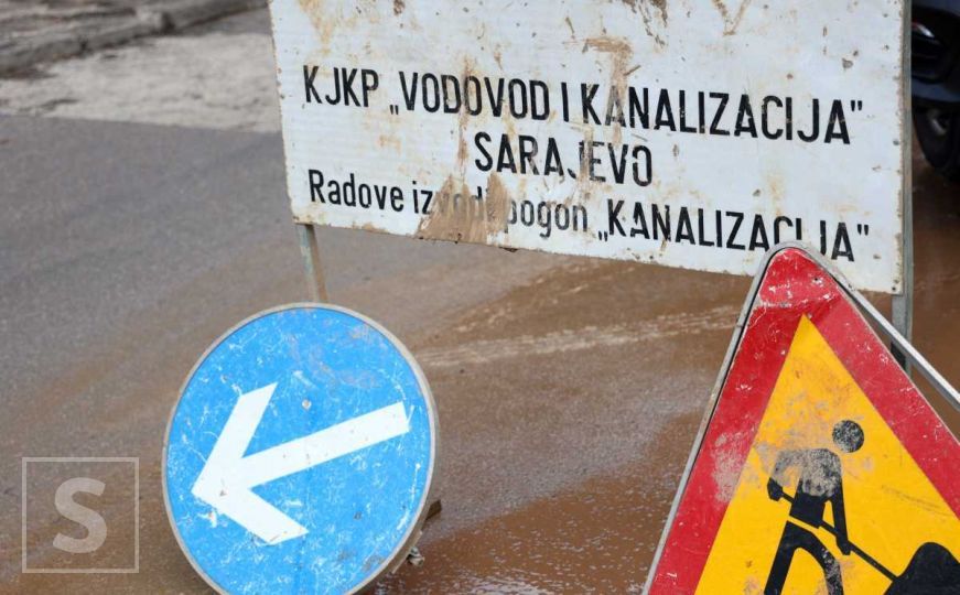 Radovi na vodovodnoj mreži: Ove ulice u Sarajevu danas ostaju bez vode