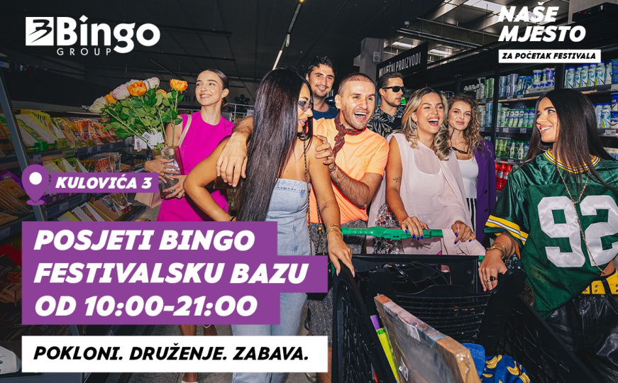 Testirajte vještinu u Bingovoj festivalskoj bazi i osvojite vaučer od 5.000 KM