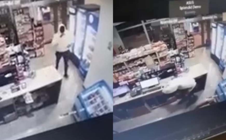 Objavljen snimak pljačke u Trebinju: Razbojnik odnio oko 12.000 maraka