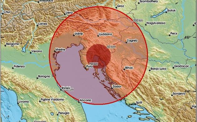 Zemljotres u Hrvatskoj uznemirio građane: "Jezivo. Jak tutanj i podrhtavanje"