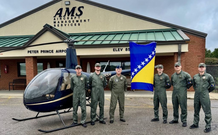 Piloti Oružanih snaga BiH u Americi pokazuju zavidne rezultate na letačkoj obuci