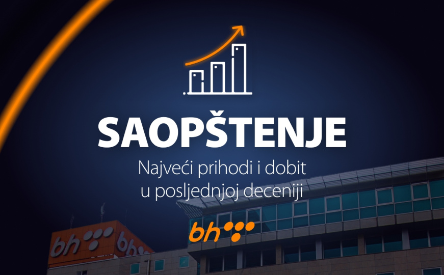 BH Telecom u prvih pola godine ostvario najveće prihode i dobit u posljednjoj deceniji