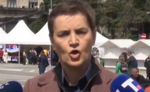 Vučićeva miljenica se opasno obrušila na građane koji protestuju: "Žele izazvati građanski rat"