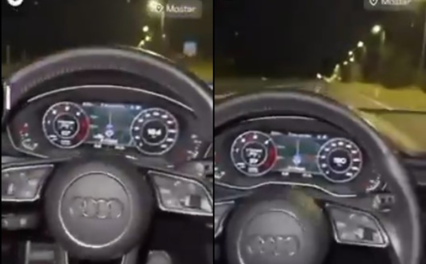Bahato i neodgovorno: Vozač snimao kako vozi brzinom od 190 km/h na magistrali kod Mostara