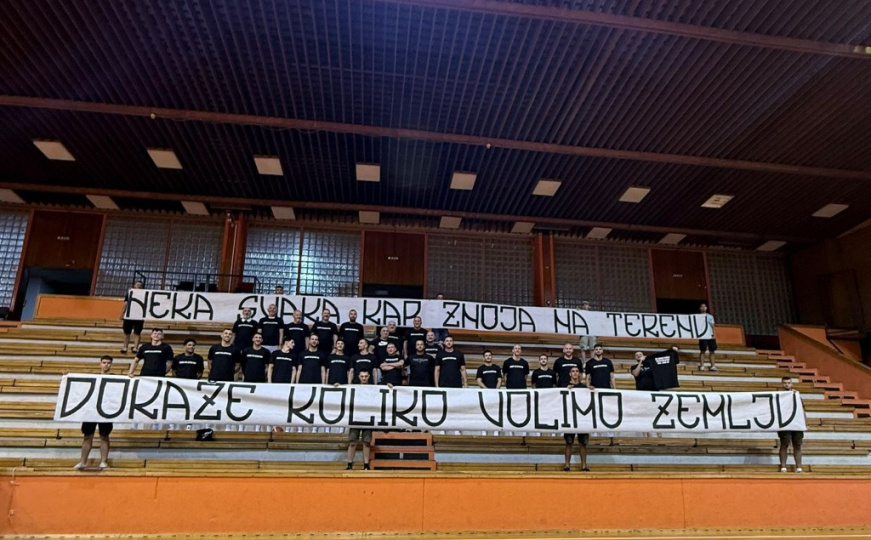 BH Fanaticosi posjetili trening košarkaških Zmajeva: Imali su posebnu poruku