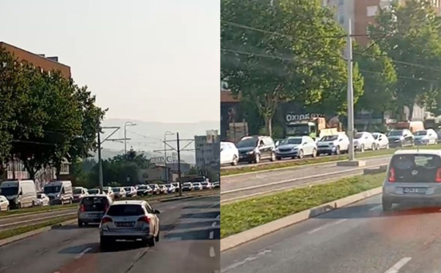 Saobraćajna nesreća u Sarajevu, velike gužve prema Ilidži