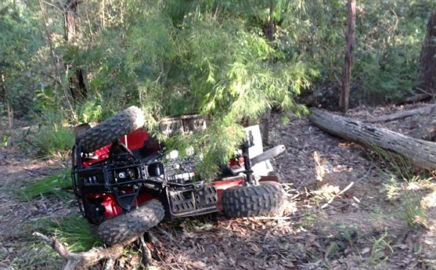 Nesreća na Vlašiću: 18-godišnjak iz Saudijske Arabije sletio Quadom s ceste, teško je povrijeđen