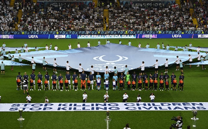 UEFA pred meč Superkupa poslala snažnu poruku: "Prestanite ubijati djecu"