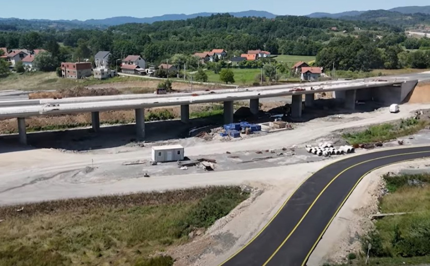 Autoceste FBiH objavile impresivni snimak dionice na Koridoru Vc: Evo kako teku radovi