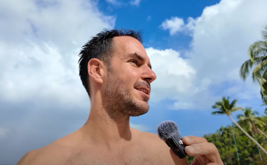 Kilometrima udaljen od civilizacije: Robert Dacešin proveo tri dana na pustom ostrvu