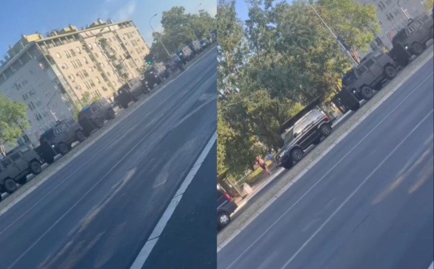 Ulična napetost u Srbiji: Pogledajte oklopna vozila pred večerašnje proteste