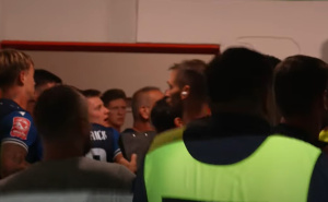 Incident u bh. fudbalu: FK Željezničar objavio snimak fizičkog napada na Karamarka