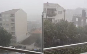 Pogledajte snimak: Snažno nevrijeme u Trebinju, u gradu nestalo električne energije