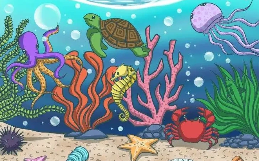 Samo 5 posto ljudi ovo može: Dok stanovnici mora bezbrižno plivaju, pronađite ribu za 10 sekundi